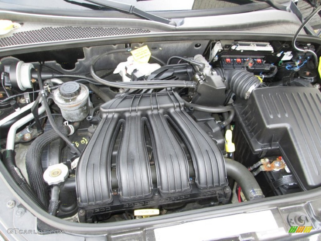 2007 PT Cruiser Convertible - Black / Pastel Slate Gray photo #35