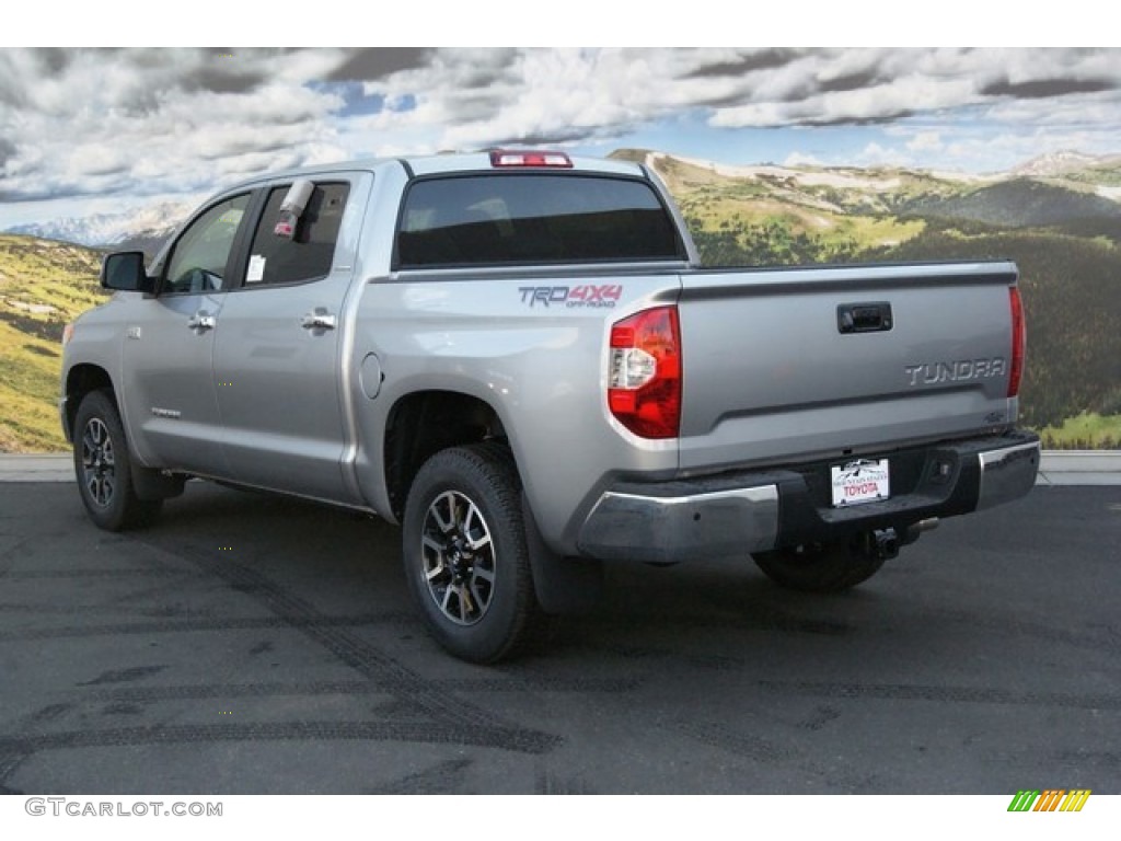 2014 Tundra Limited Crewmax 4x4 - Silver Sky Metallic / Graphite photo #3