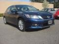 2014 Obsidian Blue Pearl Honda Accord EX Sedan  photo #1