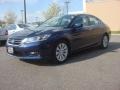 2014 Obsidian Blue Pearl Honda Accord EX Sedan  photo #5