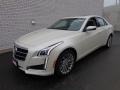 White Diamond Tricoat - CTS Luxury Sedan AWD Photo No. 1