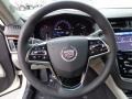 2014 Cadillac CTS Light Platinum/Jet Black Interior Steering Wheel Photo