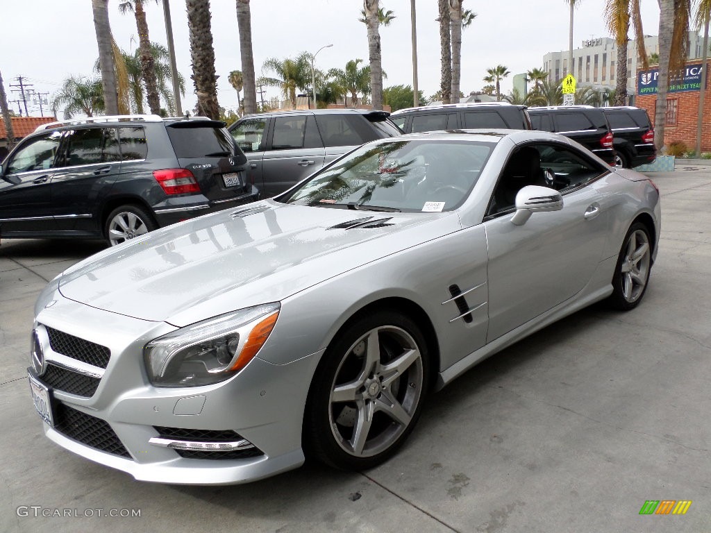 Iridium Silver Metallic 2013 Mercedes-Benz SL 550 Roadster Exterior Photo #92447173