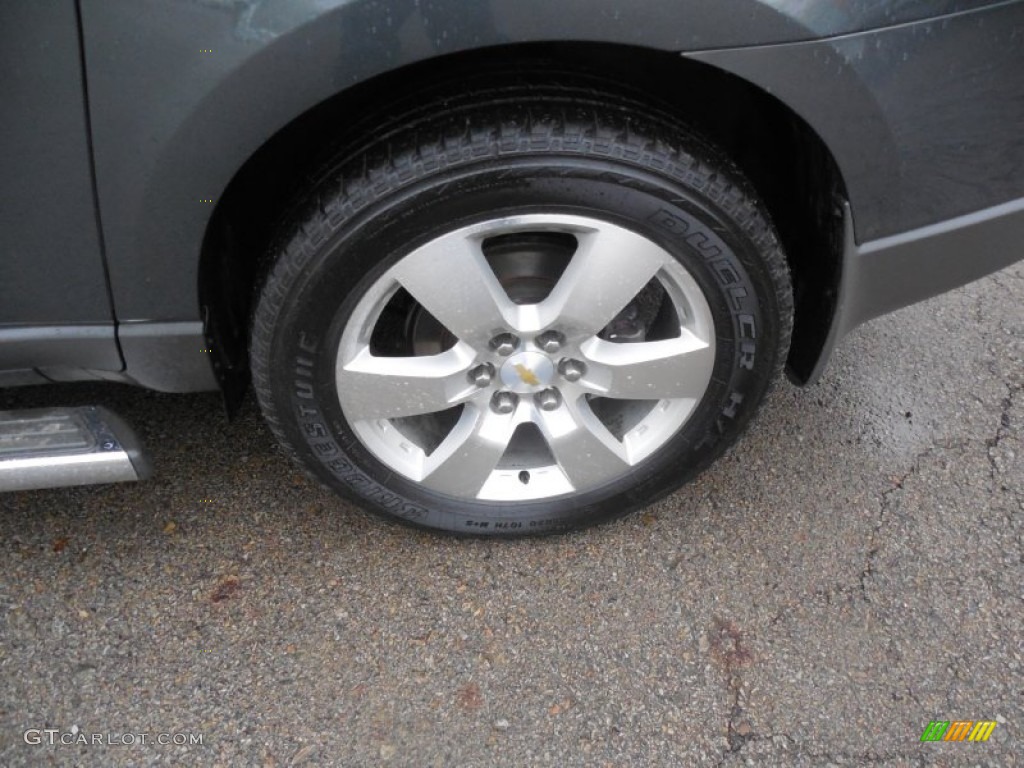 2011 Traverse LTZ AWD - Steel Green Metallic / Cashmere/Ebony photo #3
