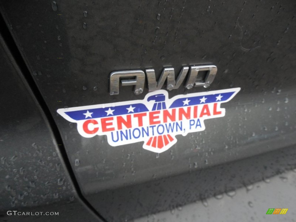 2011 Traverse LTZ AWD - Steel Green Metallic / Cashmere/Ebony photo #6