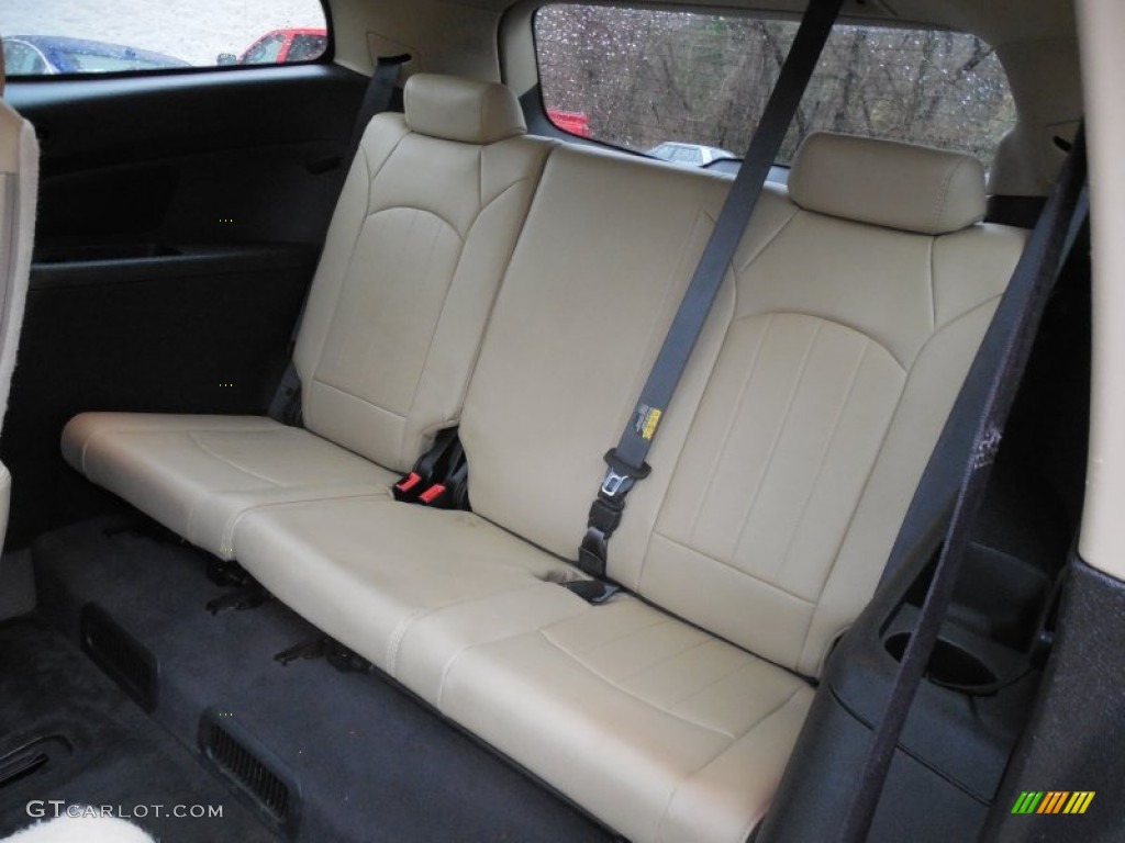 2011 Traverse LTZ AWD - Steel Green Metallic / Cashmere/Ebony photo #15