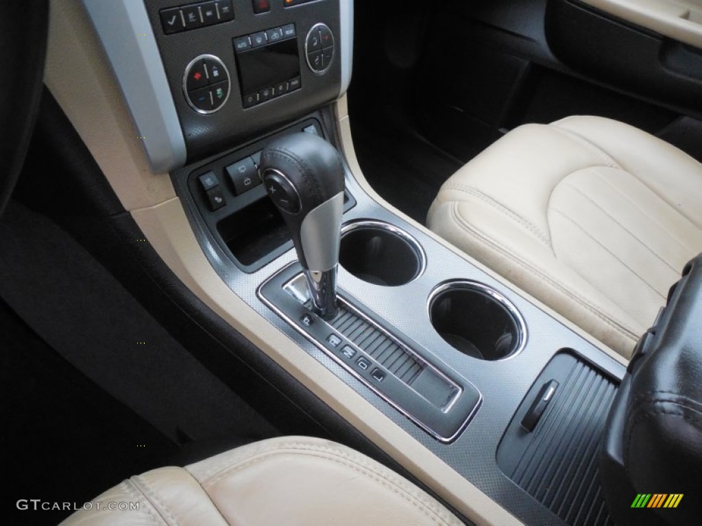 2011 Traverse LTZ AWD - Steel Green Metallic / Cashmere/Ebony photo #17