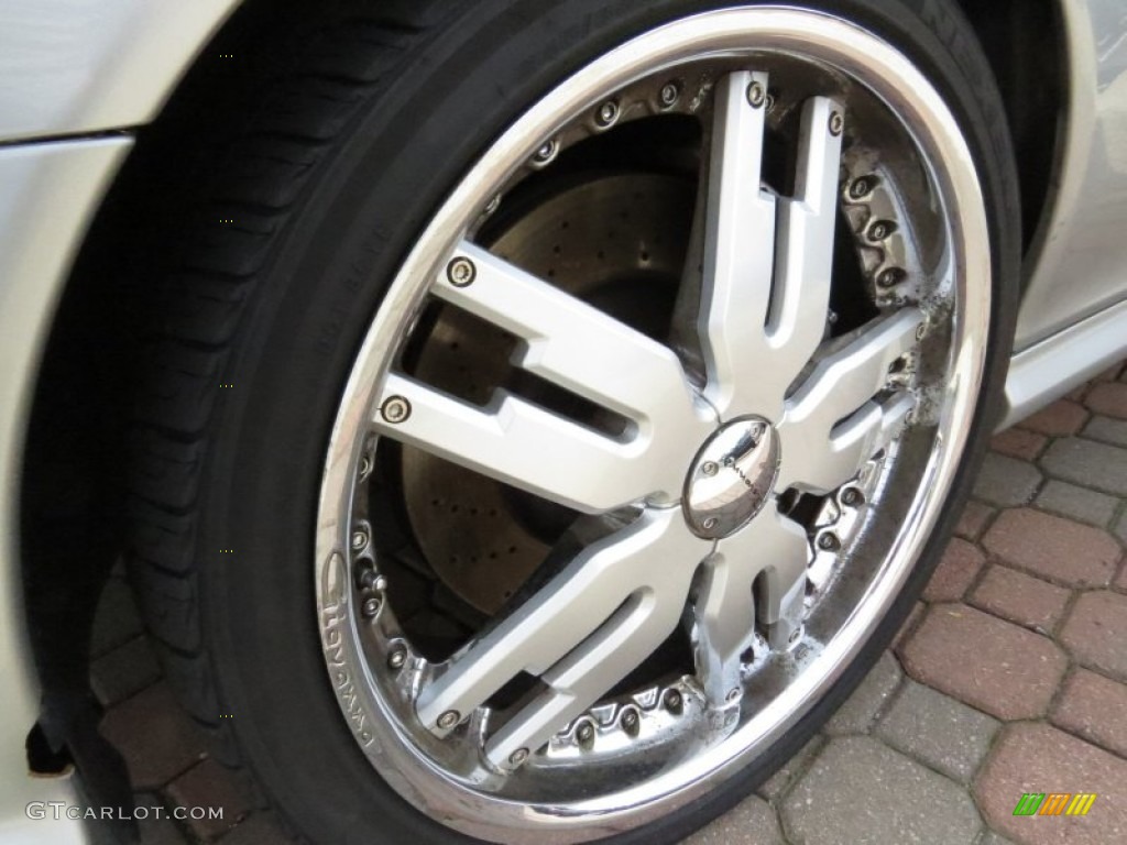 2004 S 55 AMG Sedan - Brilliant Silver Metallic / Black photo #5