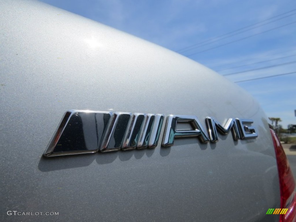 2004 S 55 AMG Sedan - Brilliant Silver Metallic / Black photo #12