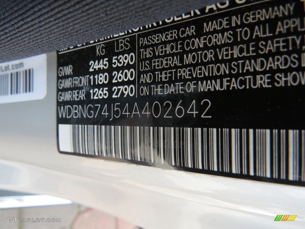 2004 S 55 AMG Sedan - Brilliant Silver Metallic / Black photo #16