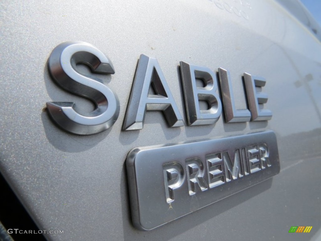 2008 Sable Premier Sedan - Silver Birch Metallic / Medium Light Stone photo #10