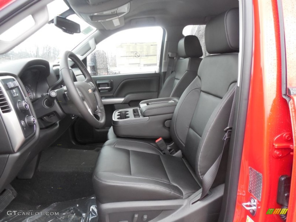 2015 Silverado 3500HD LT Crew Cab 4x4 - Victory Red / Jet Black photo #14