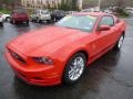 2013 Race Red Ford Mustang V6 Premium Coupe  photo #5