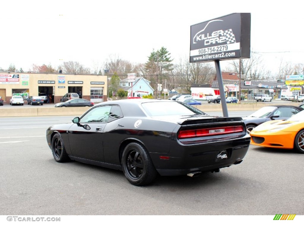 2009 Challenger SE - Brilliant Black Crystal Pearl Coat / Dark Slate Gray photo #5