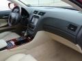 Parchment/Birds Eye Maple Dashboard Photo for 2011 Lexus GS #92453653