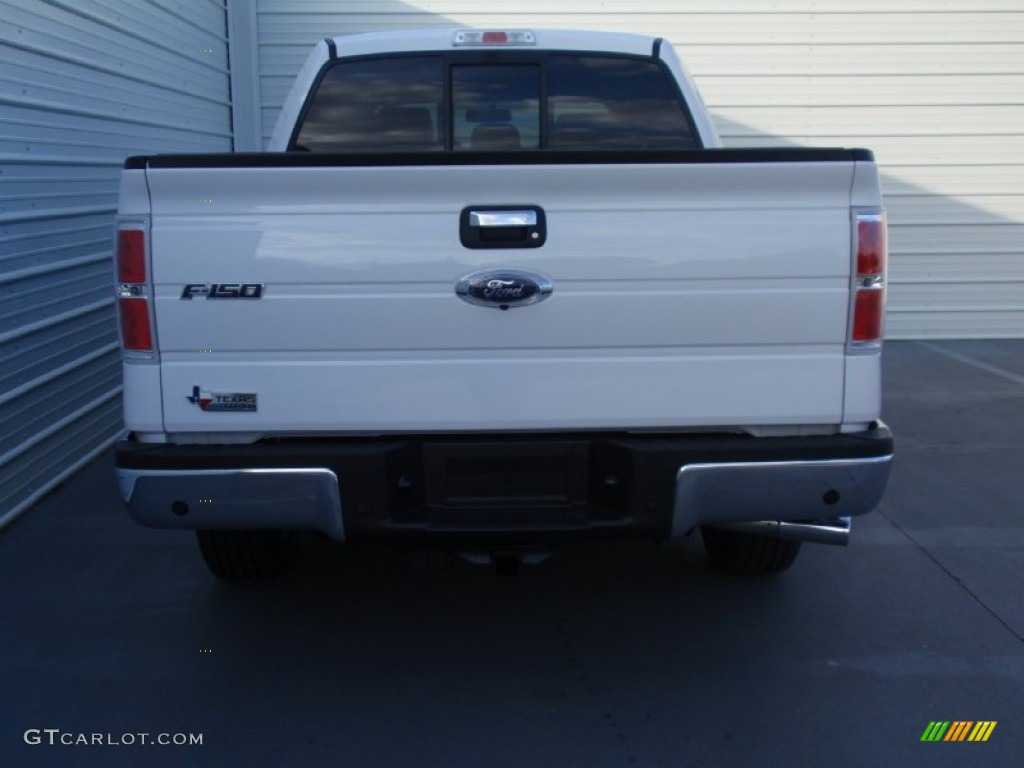 2014 F150 XLT SuperCrew - Oxford White / Steel Grey photo #5