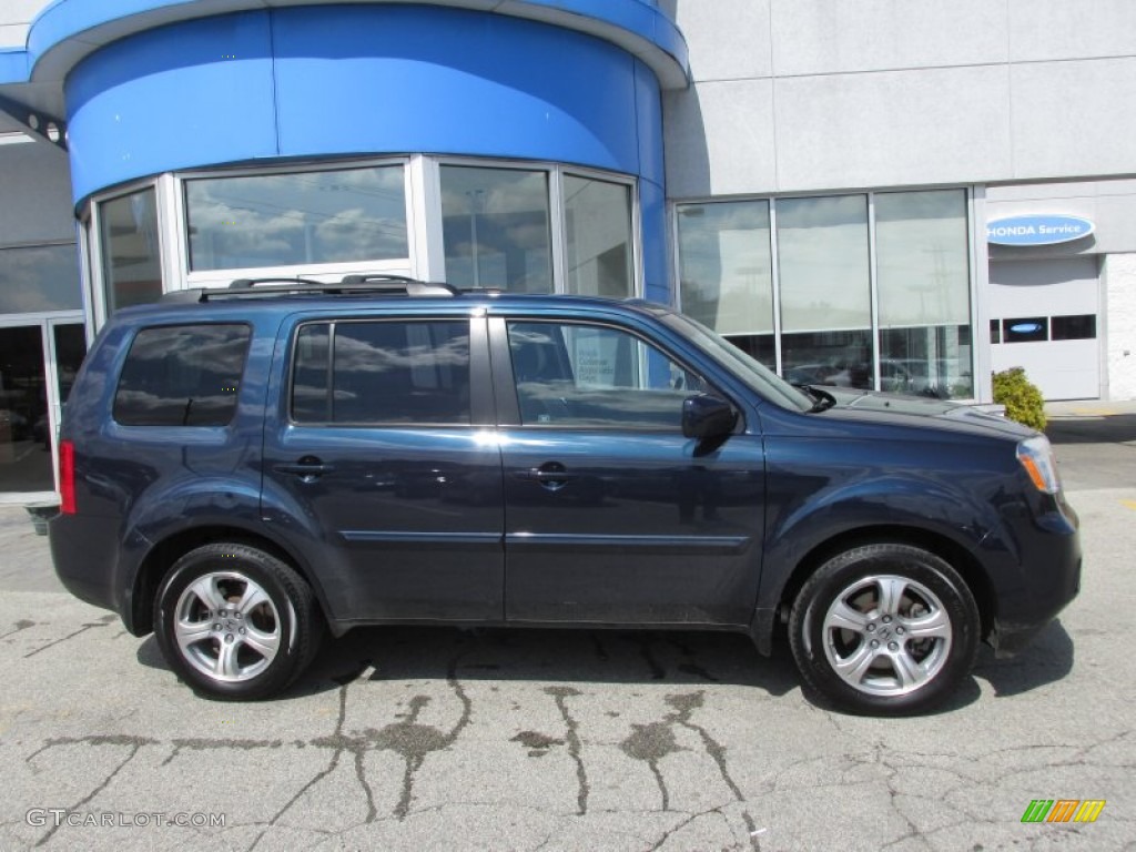 Bali Blue Pearl 2012 Honda Pilot EX-L 4WD Exterior Photo #92454769