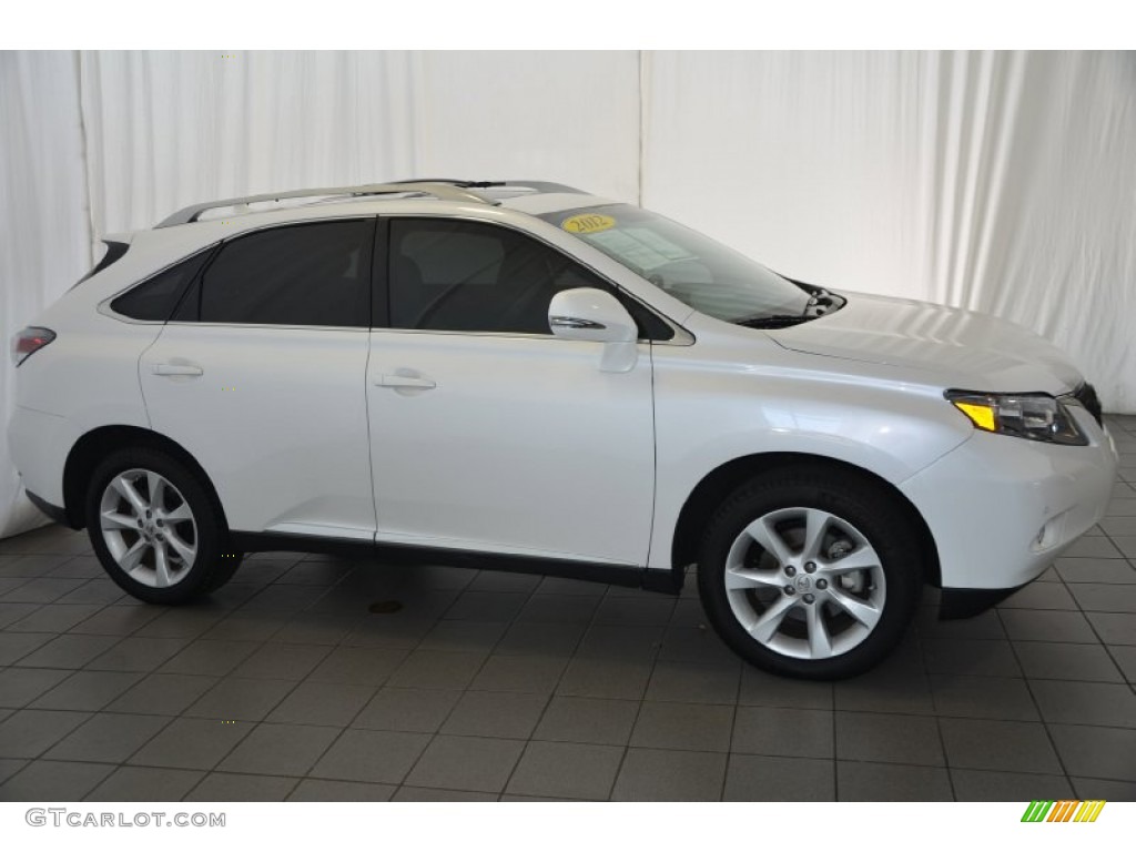 2012 RX 350 - Starfire White Pearl / Light Gray photo #5