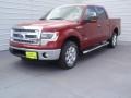 2014 Ruby Red Ford F150 XLT SuperCrew  photo #6