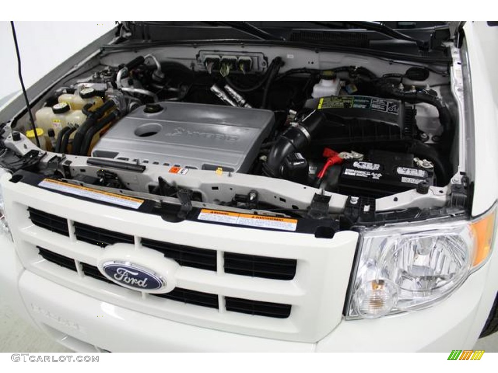 2009 Escape Hybrid - Oxford White / Stone photo #16