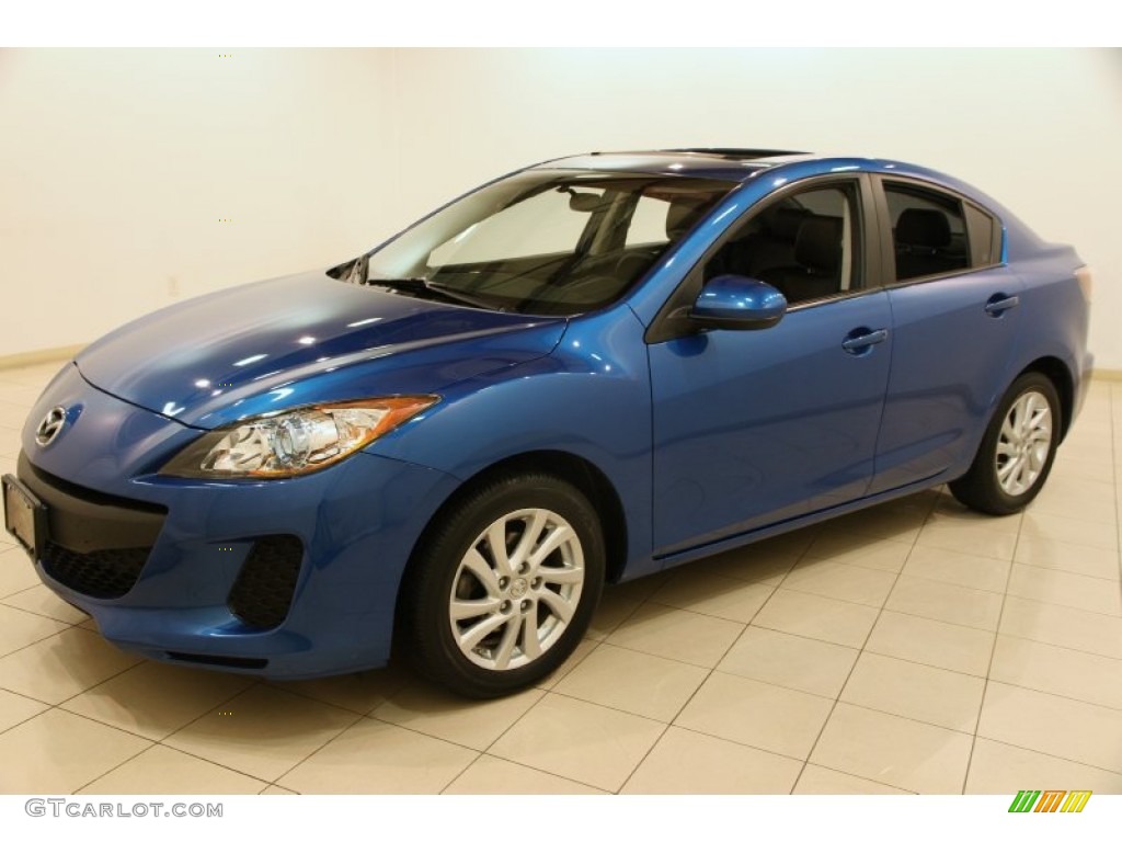 Sky Blue Mica 2012 Mazda MAZDA3 i Grand Touring 4 Door Exterior Photo #92456017