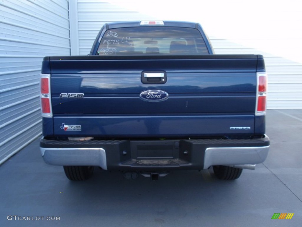 2014 F150 XLT SuperCab - Blue Jeans / Steel Grey photo #5