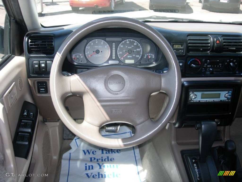 2000 Rodeo LS 4WD - Alpine White / Beige photo #2