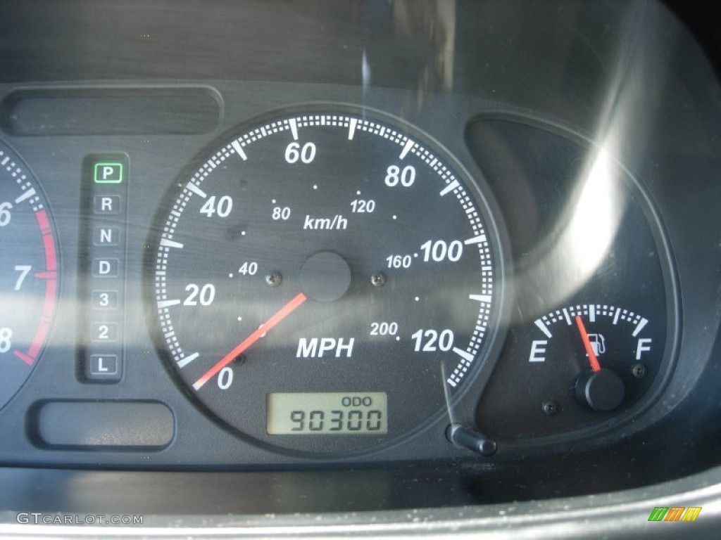 2000 Rodeo LS 4WD - Alpine White / Beige photo #3