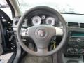 2008 Pontiac G5 Ebony Interior Steering Wheel Photo