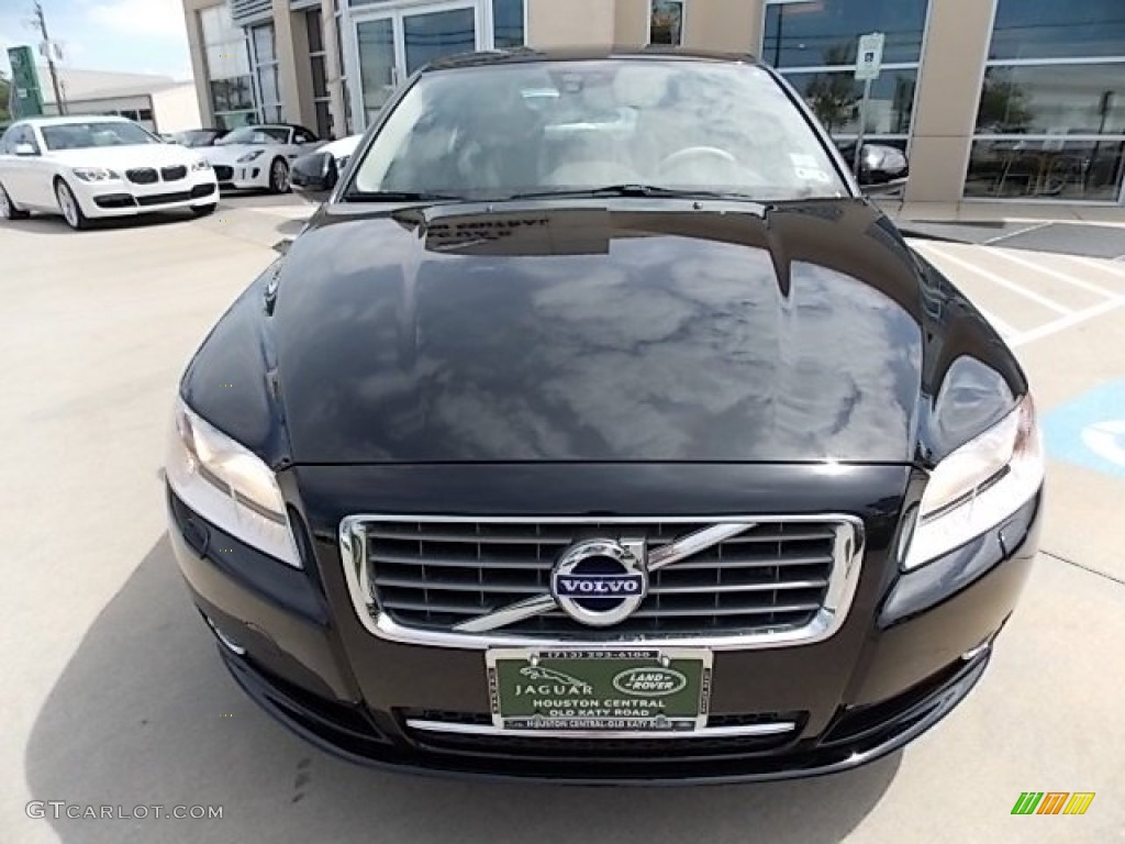 2012 S80 3.2 - Black Stone / Sandstone Beige photo #11