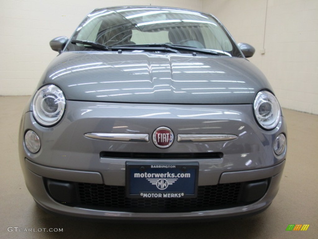 2012 500 Pop - Grigio (Grey) / Tessuto Grigio/Nero (Grey/Black) photo #3