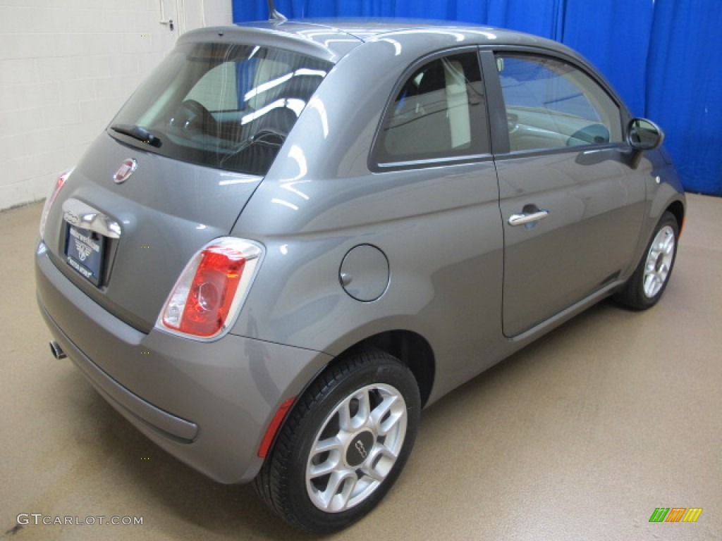 2012 500 Pop - Grigio (Grey) / Tessuto Grigio/Nero (Grey/Black) photo #9