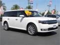 2013 White Platinum Metallic Tri-Coat Ford Flex Limited AWD #92433814