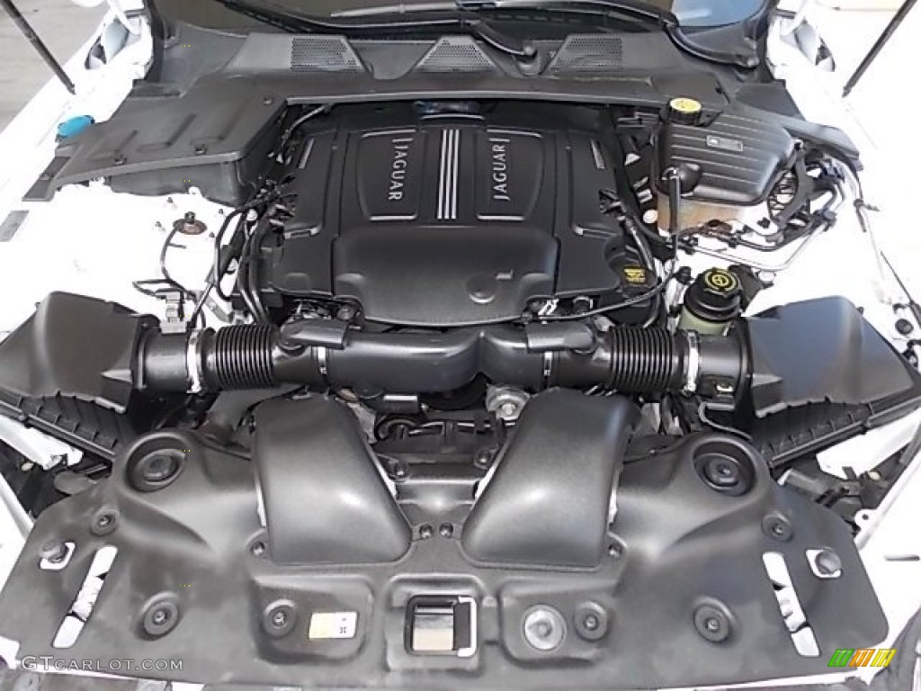 2013 Jaguar XJ XJL Supercharged Engine Photos