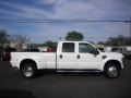 Oxford White - F450 Super Duty Lariat Crew Cab 4x4 Dually Photo No. 8
