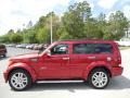 2009 Inferno Red Crystal Pearl Dodge Nitro R/T  photo #2