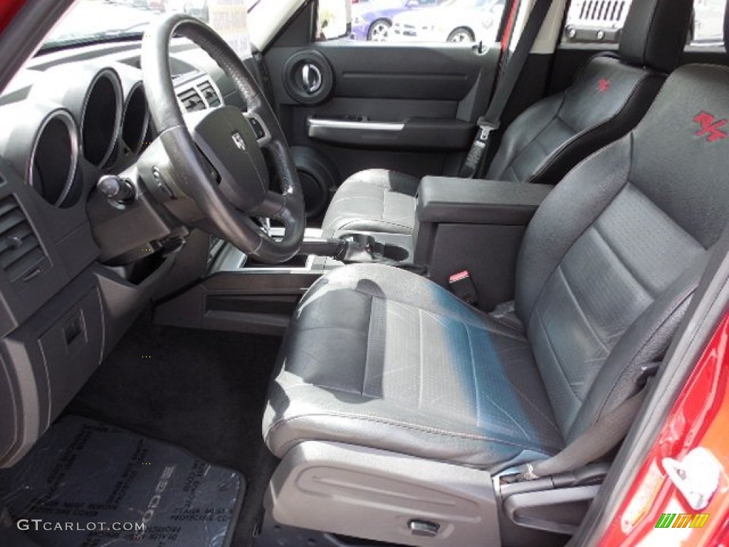 2009 Nitro R/T - Inferno Red Crystal Pearl / Dark Slate Gray photo #4