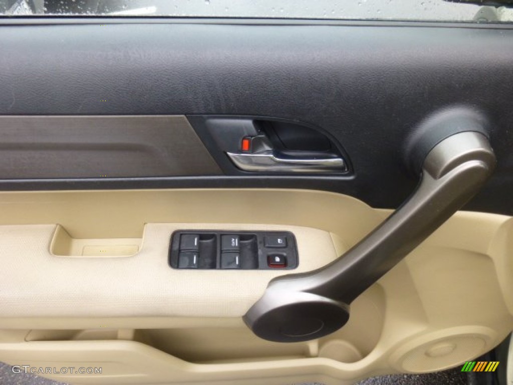 2008 CR-V LX 4WD - Green Tea Metallic / Ivory photo #18