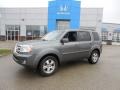 Polished Metal Metallic 2011 Honda Pilot EX 4WD