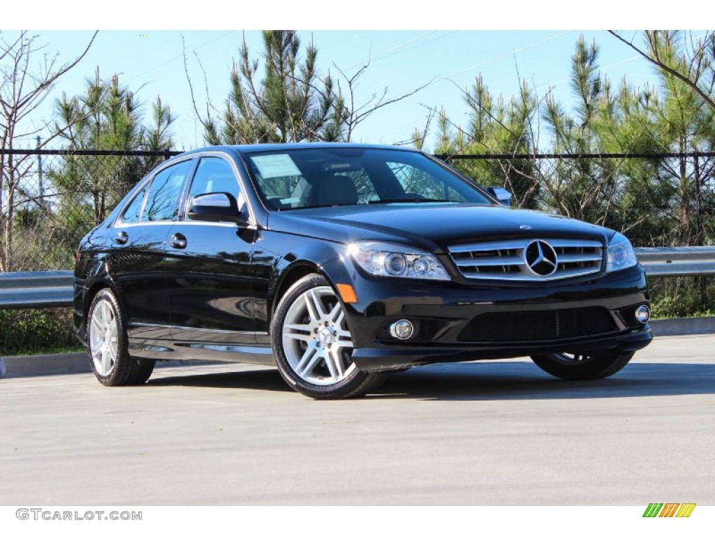 Black 2008 Mercedes-Benz C 350 Sport Exterior Photo #92463982