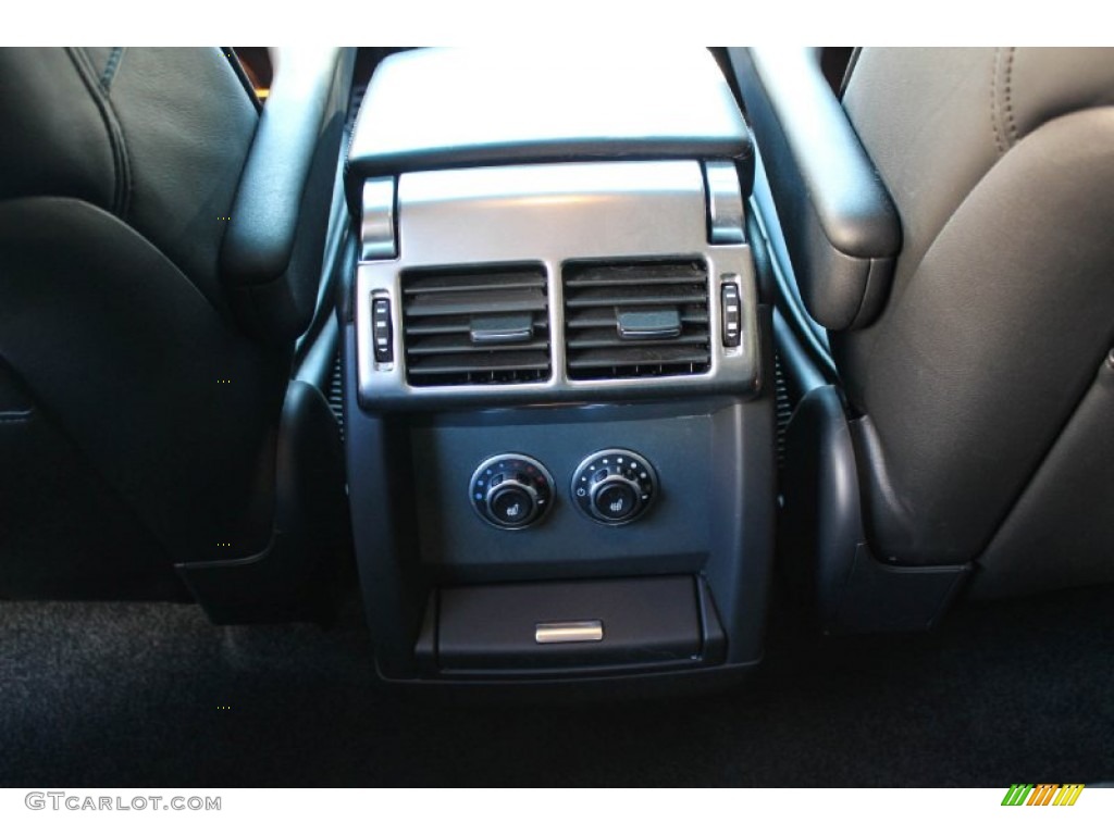 2008 Range Rover V8 Supercharged - Java Black Pearlescent / Jet Black photo #35