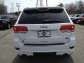 2014 Bright White Jeep Grand Cherokee Overland 4x4  photo #4