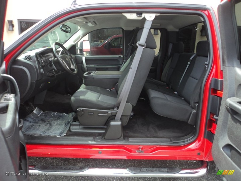 2011 Chevrolet Silverado 2500HD LT Extended Cab 4x4 Interior Color Photos