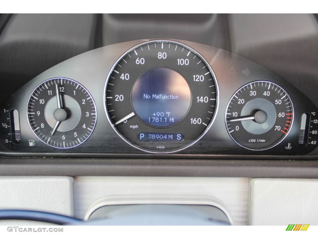 2005 Mercedes-Benz CLK 500 Cabriolet Gauges Photos