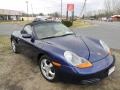 2001 Midnight Blue Metallic Porsche Boxster   photo #2