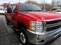2011 Victory Red Chevrolet Silverado 2500HD LT Extended Cab 4x4  photo #28