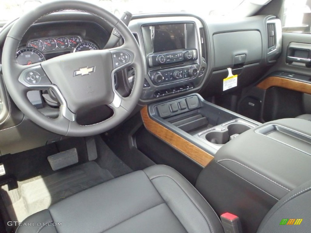 2015 Chevrolet Silverado 3500HD LTZ Crew Cab Dual Rear Wheel Interior Color Photos