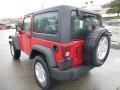 2014 Flame Red Jeep Wrangler Sport 4x4  photo #3