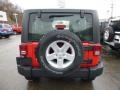 2014 Flame Red Jeep Wrangler Sport 4x4  photo #4