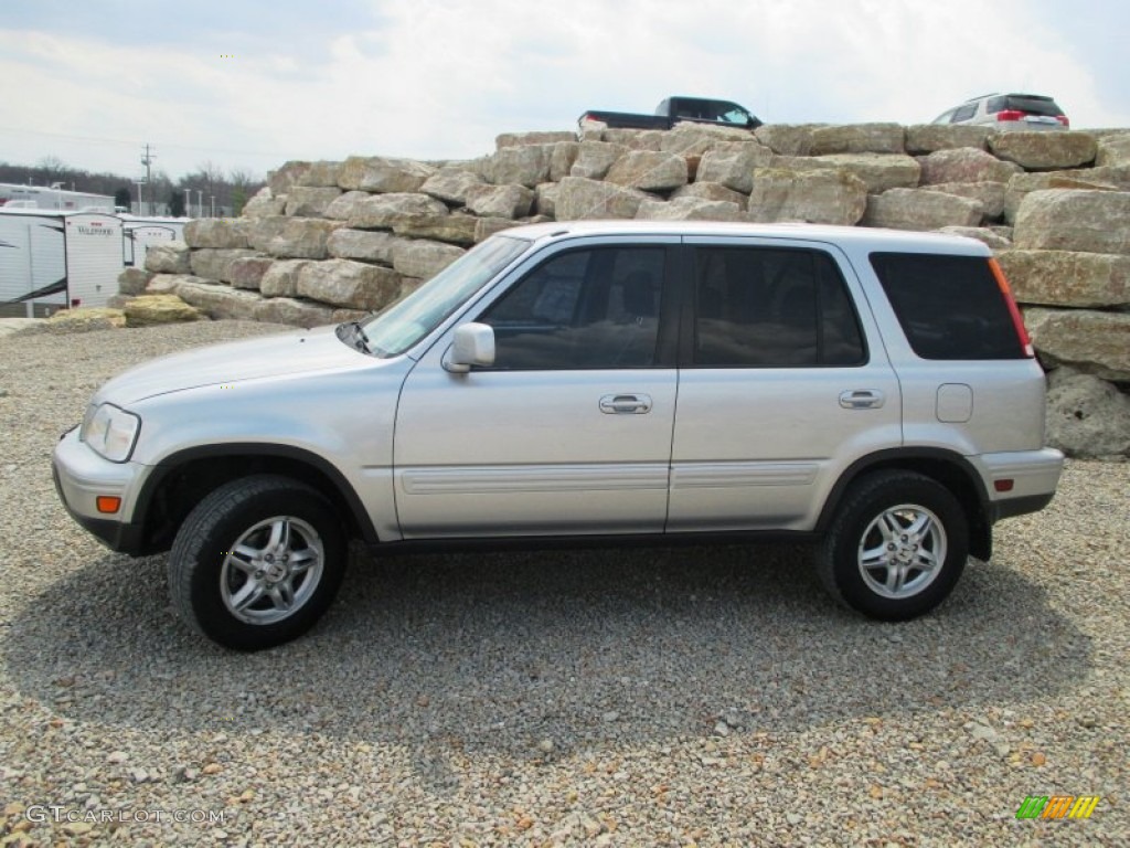 2001 CR-V Special Edition 4WD - Satin Silver Metallic / Dark Gray photo #3